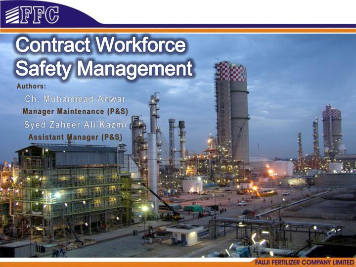 contract workforce safety management