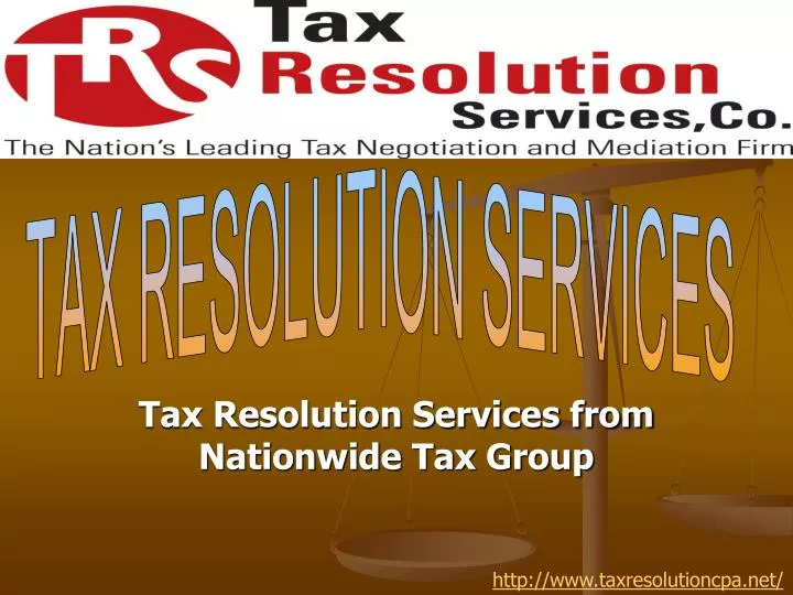 tax resolution services from nationwide tax group