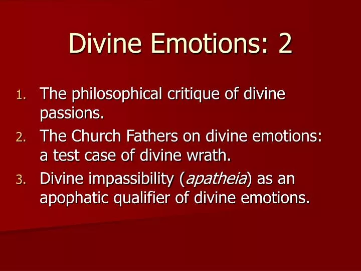 divine emotions 2
