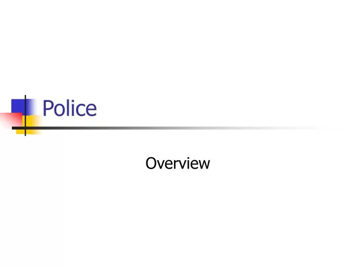 police