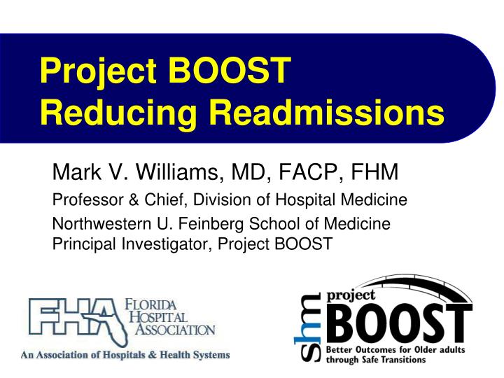 project boost reducing readmissions