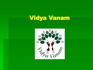 Help Vidyavanam School for Tribal Children