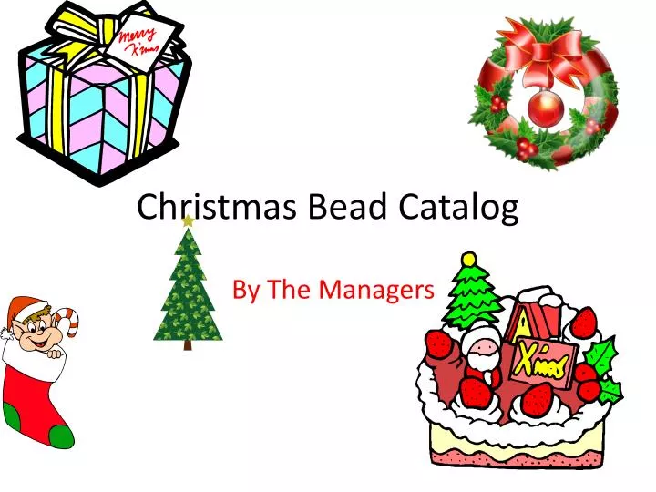 christmas bead catalog