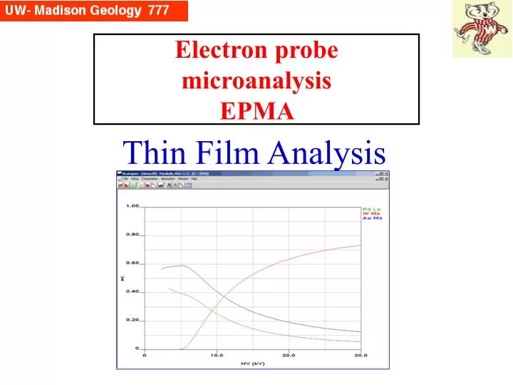 electron probe microanalysis epma