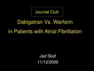 Journal Club