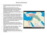 Ancient Sumerians - slide 1