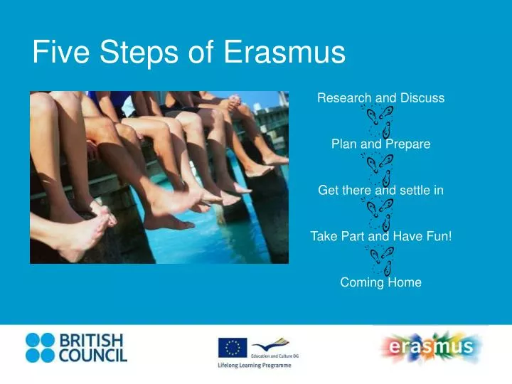 five steps of erasmus