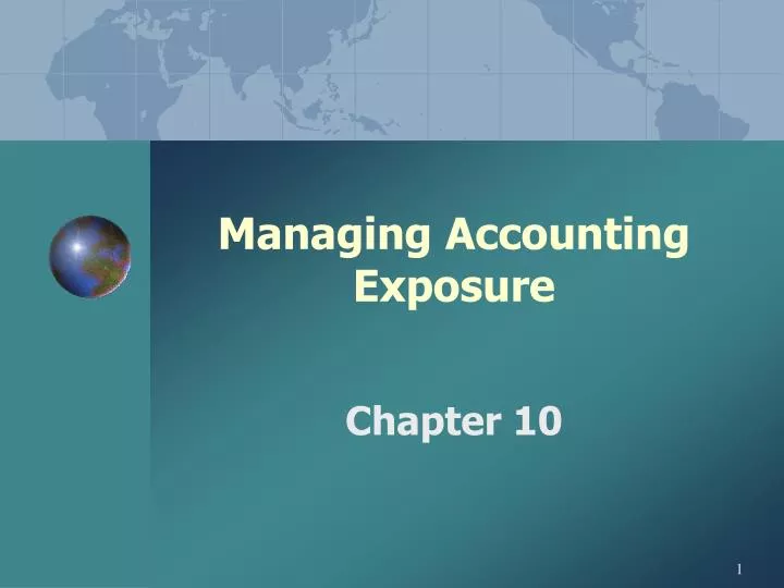 managing accounting exposure