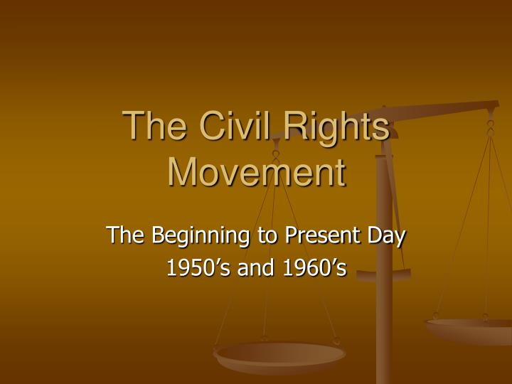 the civil rights movement