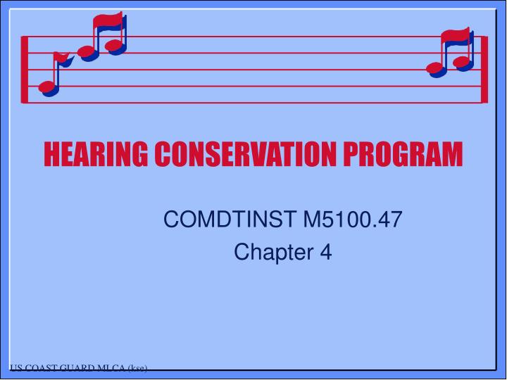 hearing conservation program
