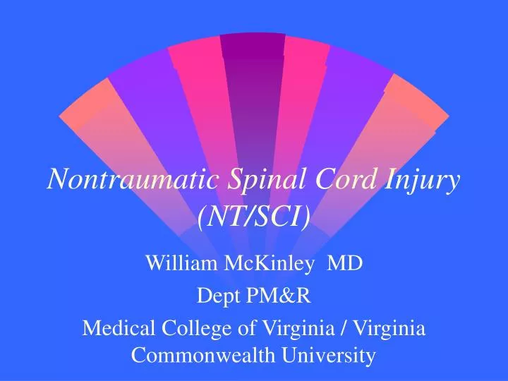 nontraumatic spinal cord injury nt sci