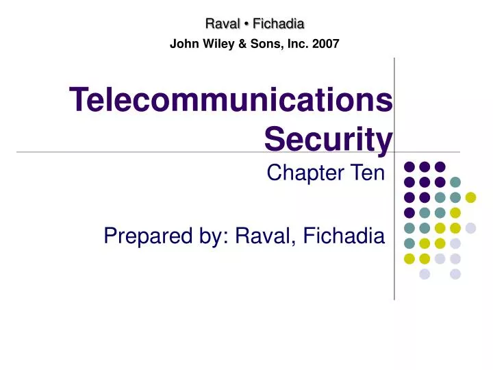 telecommunications security
