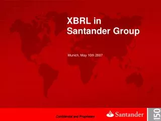 XBRL in Santander Group