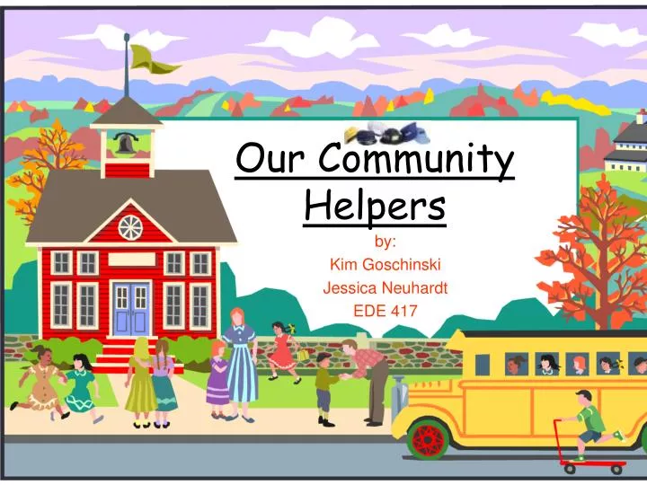 our community helpers