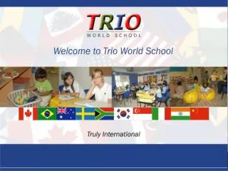 Trio World School bangalore