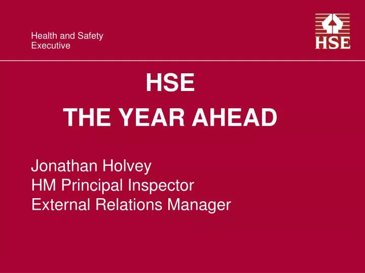 hse the year ahead