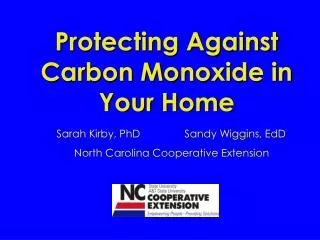 Protecting Against Carbon Monoxide in Your Home