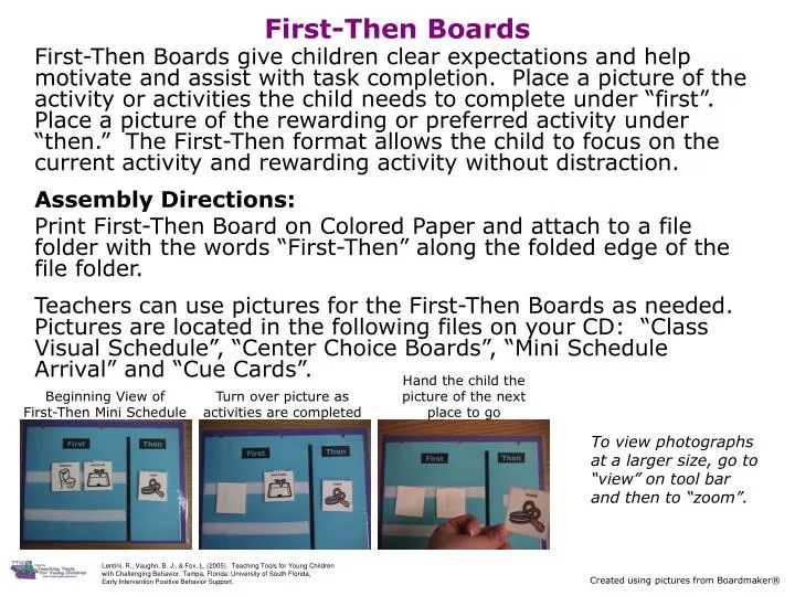 first then boards