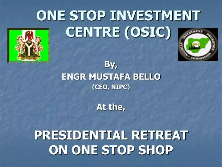 one stop investment centre osic