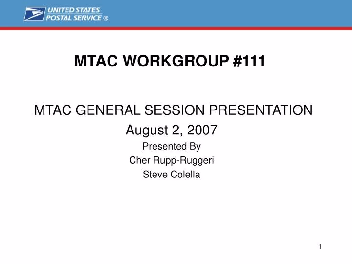 mtac workgroup 111