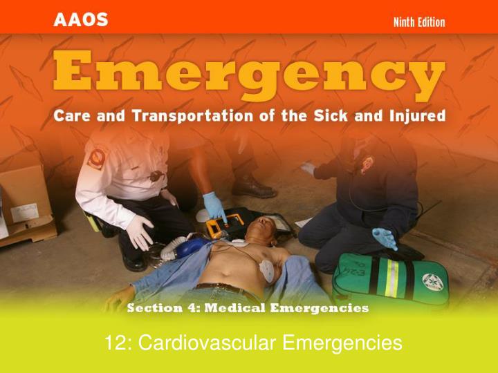 12 cardiovascular emergencies