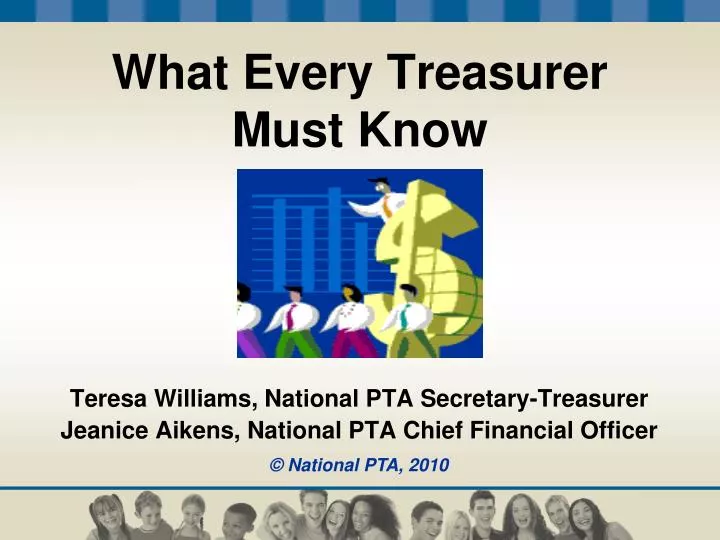 what every treasurer must know
