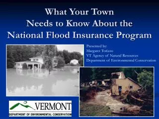 What Your Town Needs to Know About the National Flood Insurance Program