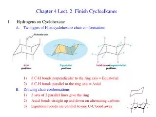 Chapter 4 Lect. 2 Finish Cycloalkanes