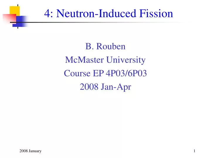 4 neutron induced fission