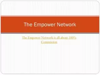100% Commission with Empower Network