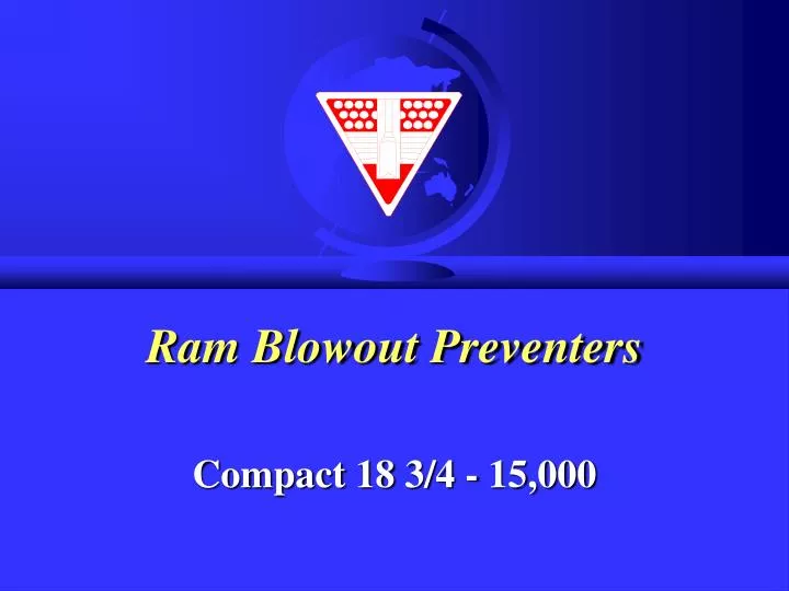 ram blowout preventers
