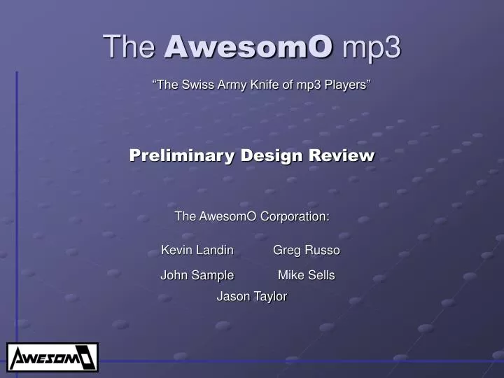 the awesomo mp3