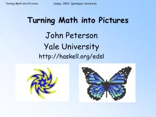 Turning Math into Pictures