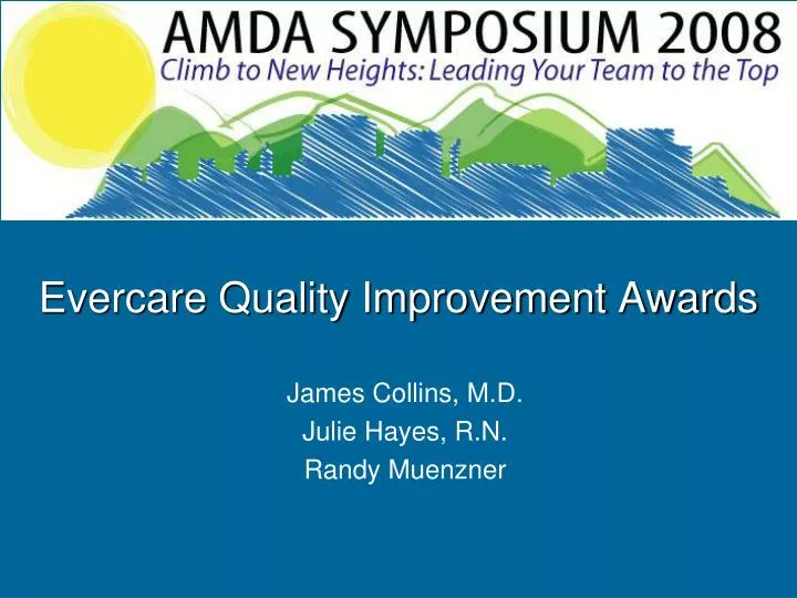 evercare quality improvement awards