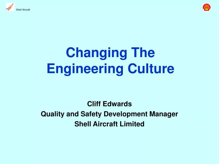 changing the engineering culture