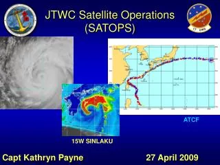 JTWC Satellite Operations (SATOPS)