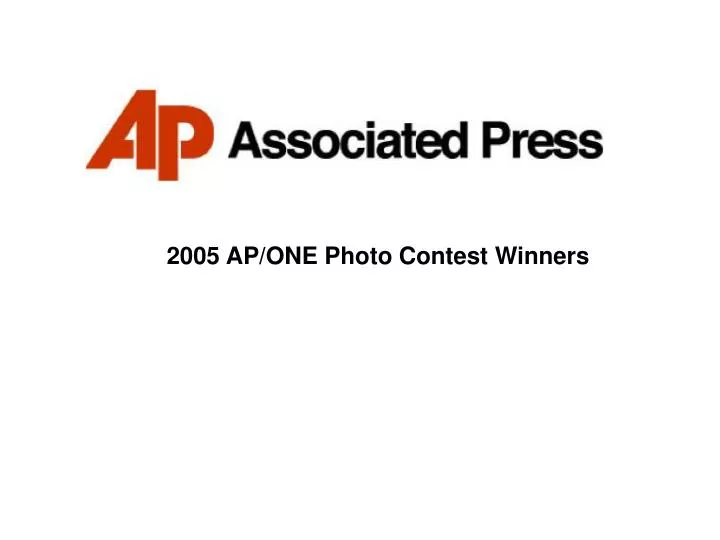 2005 ap one photo contest winners