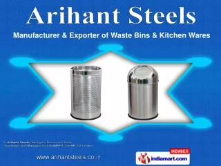Packaging & Warehousing by Arihant Steels