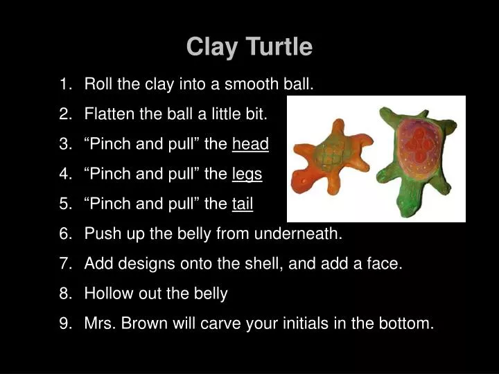 clay turtle