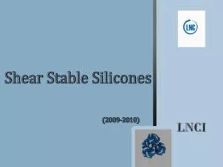 Shear Stable Silicones