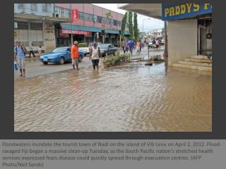 Fiji floods leave thousands homeless
