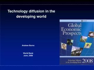 Technology diffusion in the developing world