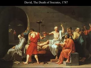 David, The Death of Socrates, 1787