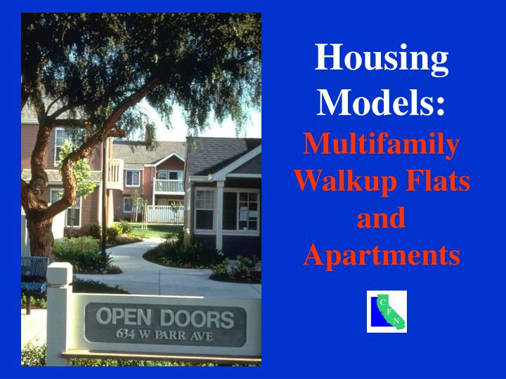 housing models multifamily walkup flats and apartments