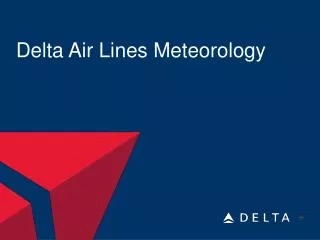 Delta Air Lines Meteorology