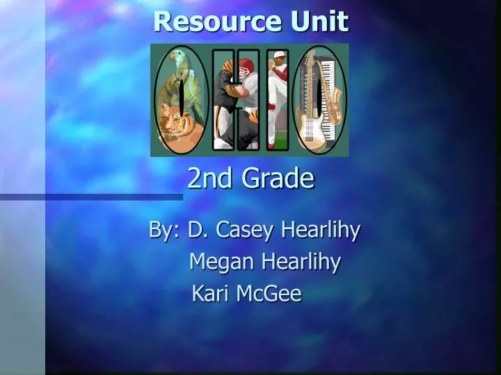 resource unit 2nd grade