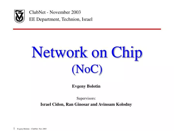 network on chip noc