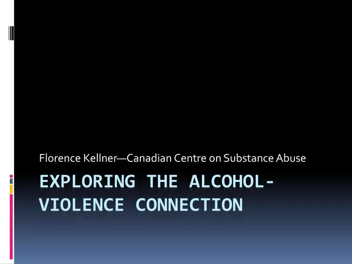 florence kellner canadian centre on substance abuse