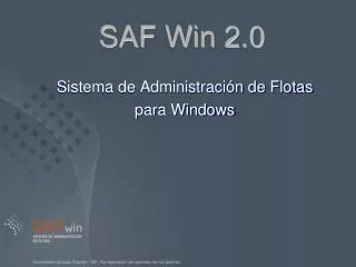 SAF Win 2.0