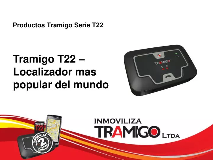 productos tramigo serie t22